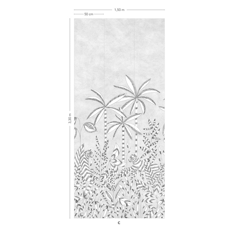 Paradies der Grisaille-Tiger