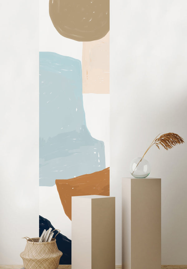 Caroline Gomez Isidore Leroy collaboration papier peint gemotrique lés unique organique