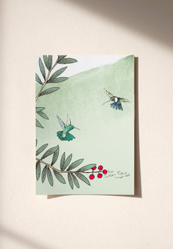 Jardin des oiseaux échantillon