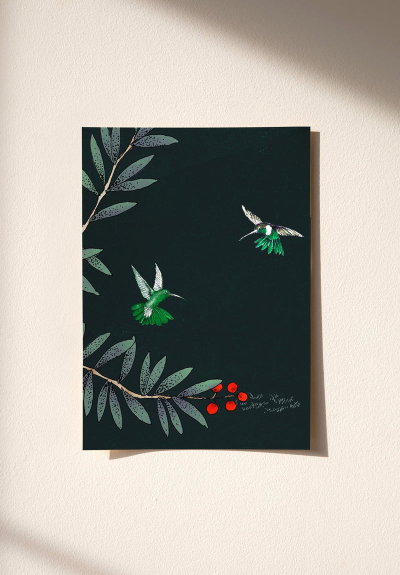 Jardin des oiseaux échantillon