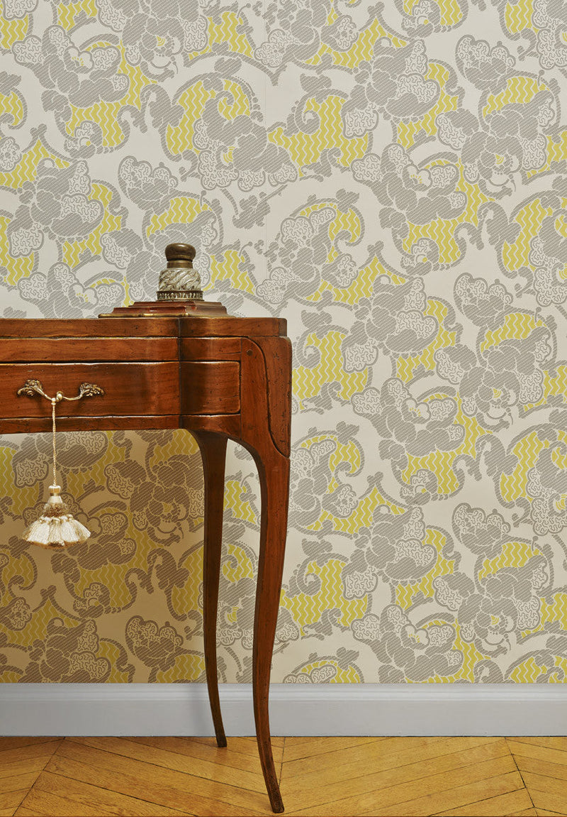deauville héritage papier peint Isidore Leroy florale